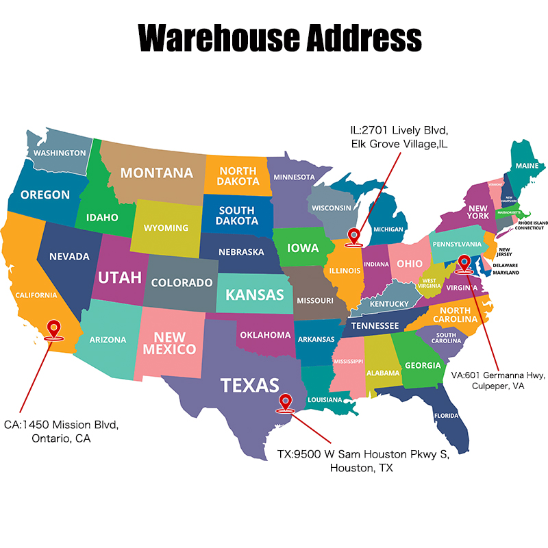 MachPro US warehouse